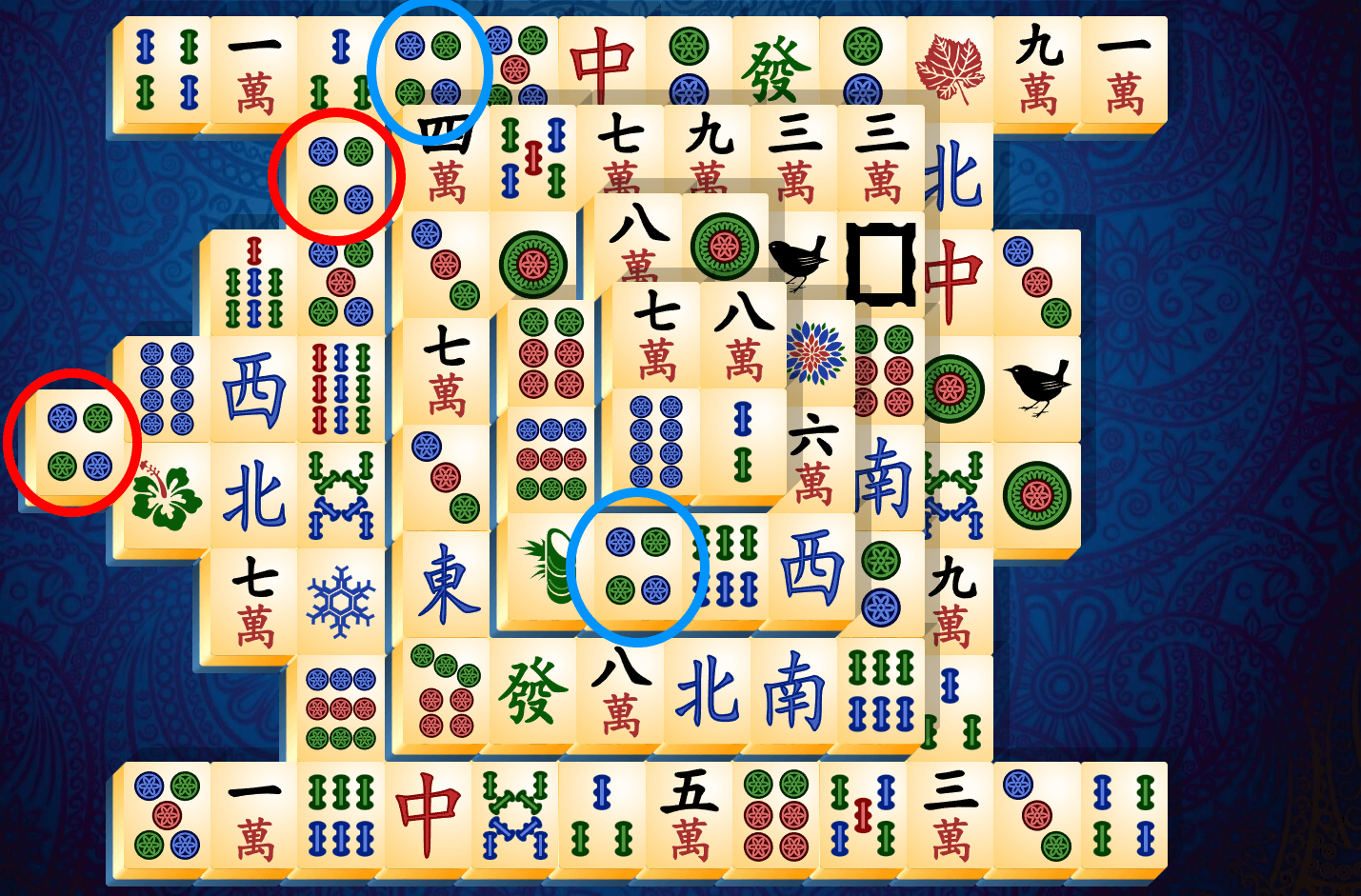 Mahjong Solitaire Eğitimi, 4. adım